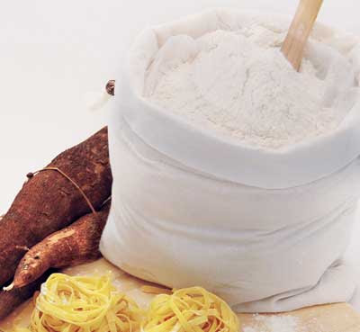 How cassava flour differ from tapioca starch